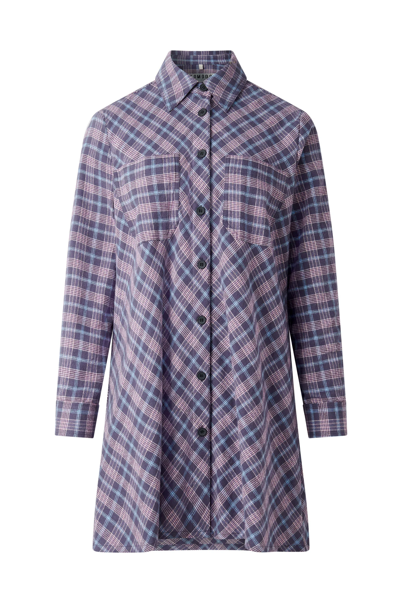 PEARL Organic Cotton Dress - Purple - Image 4