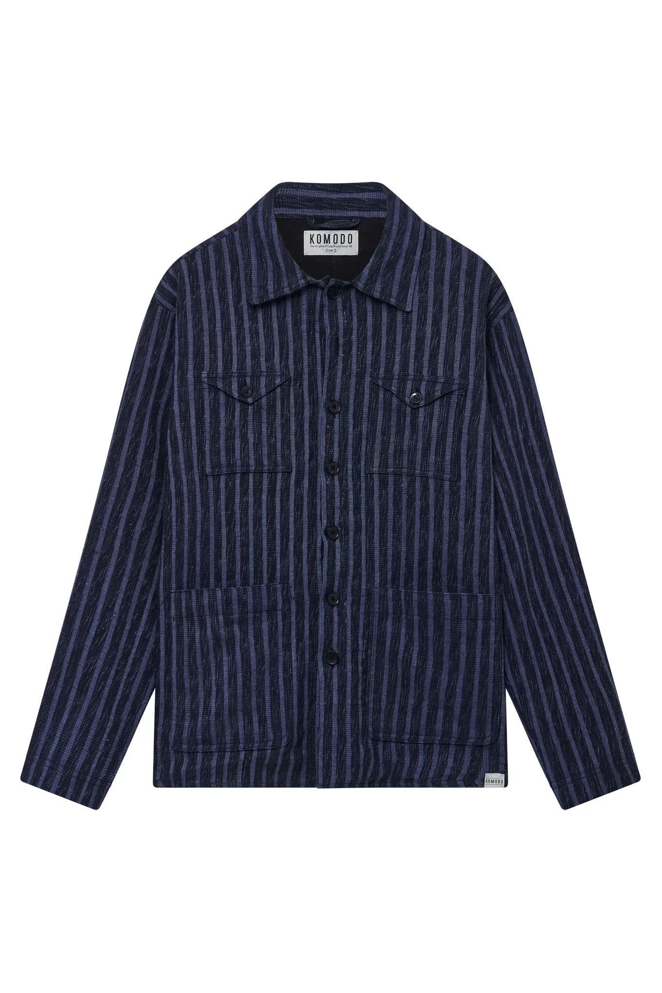 PIET Handwoven Jacket - Blue - Image 2