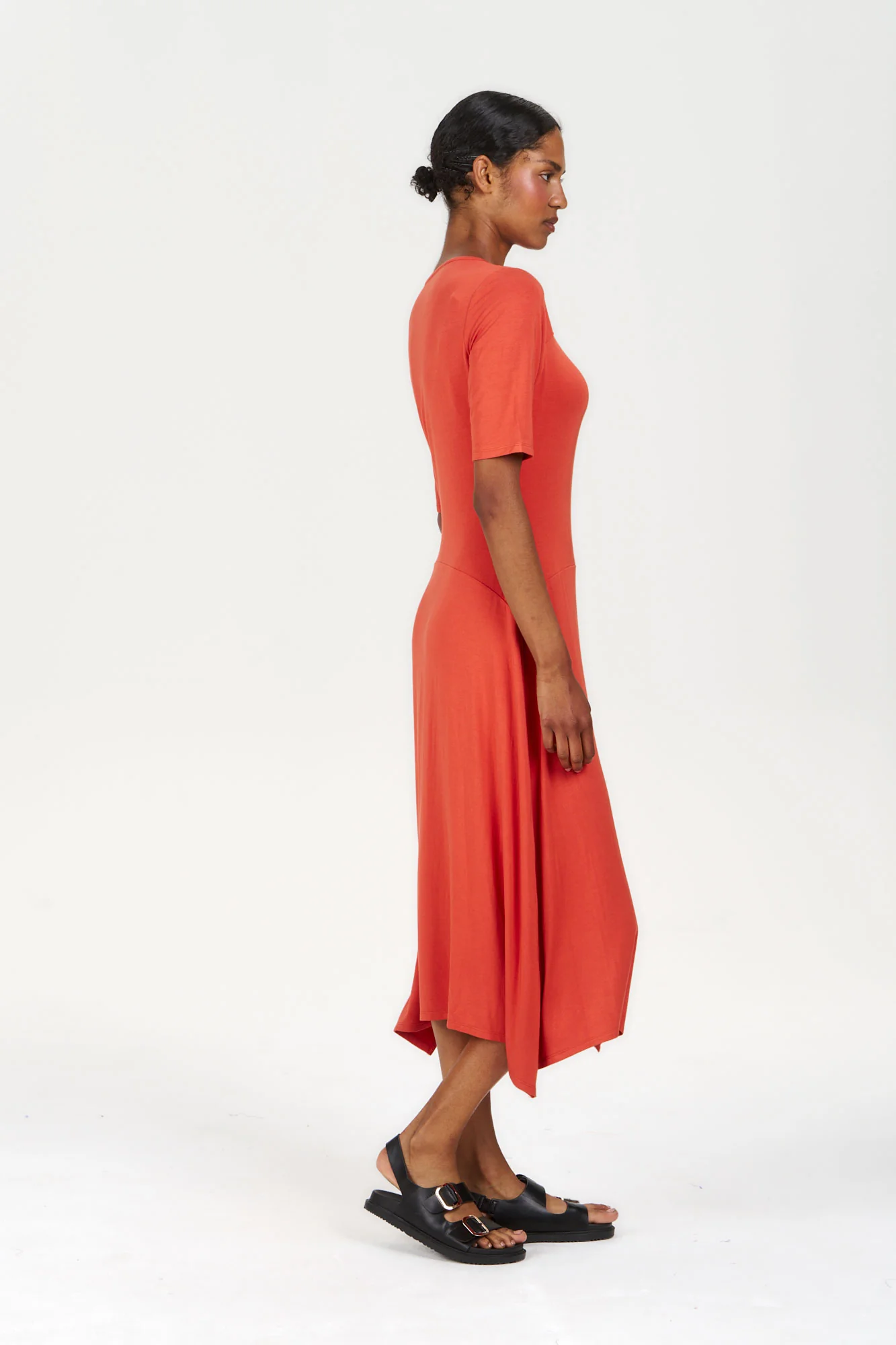 PIP Modal Dress - Orange - Image 3