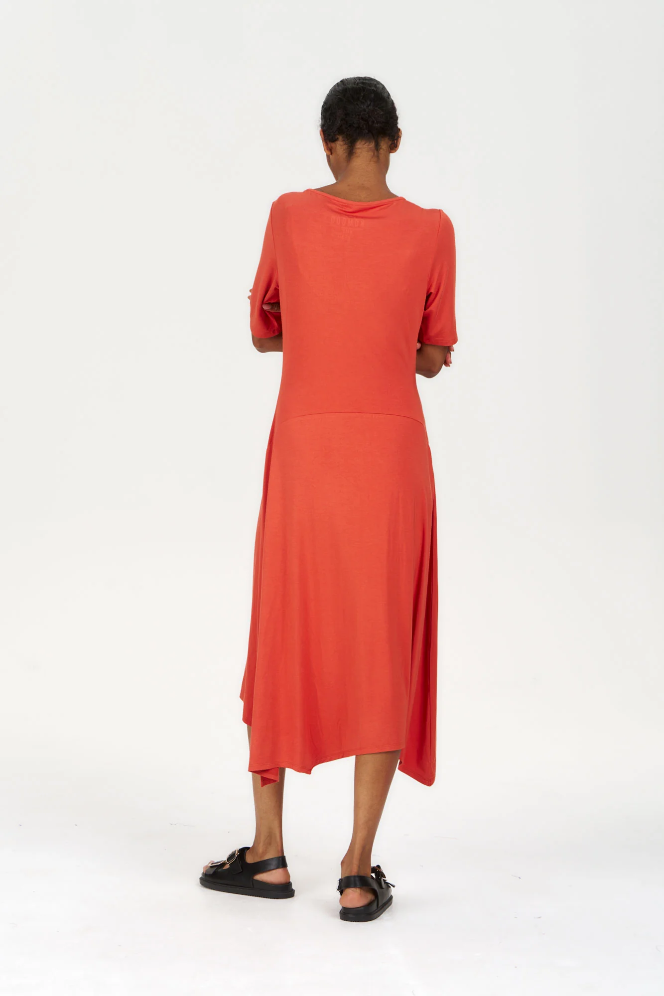 PIP Modal Dress - Orange - Image 4