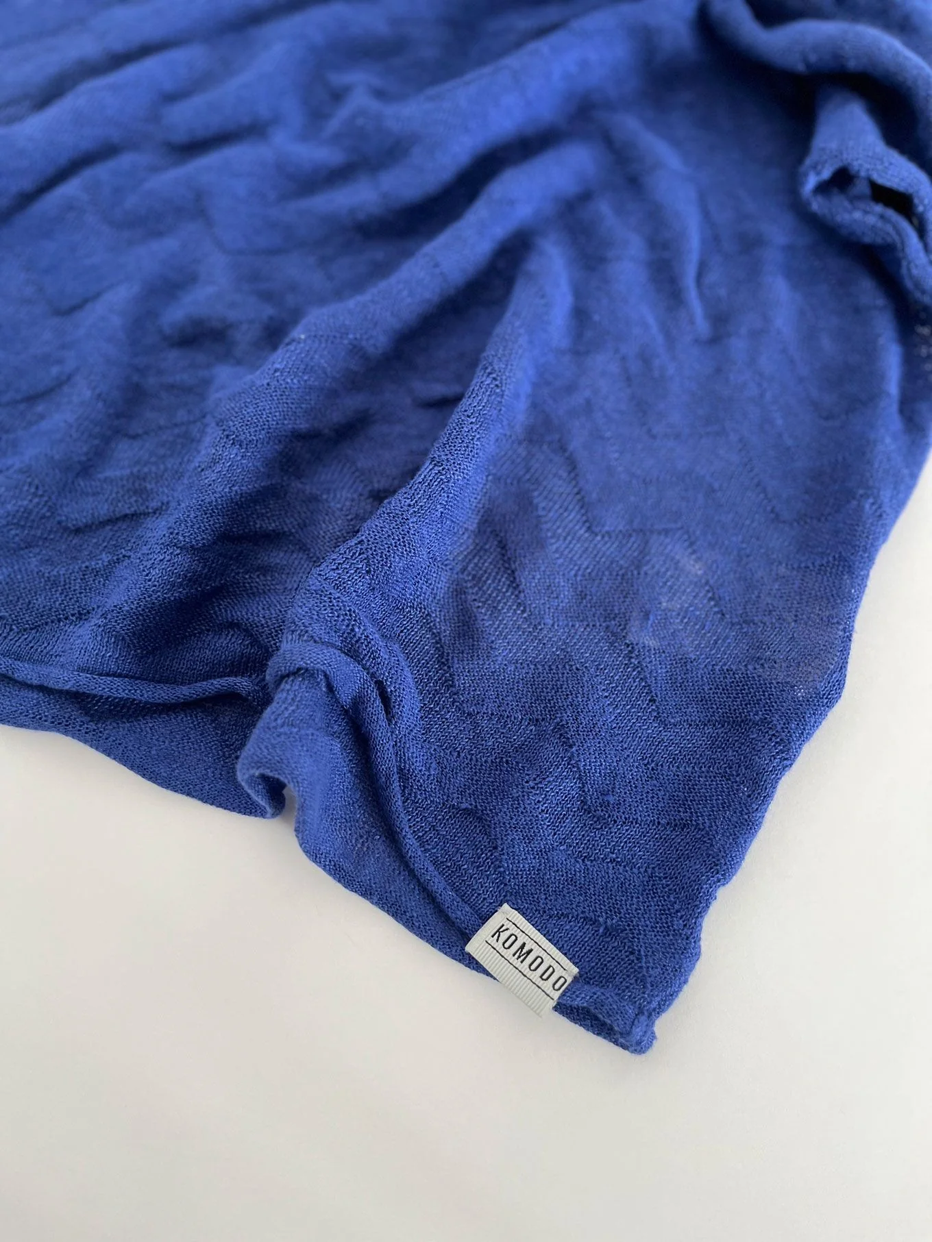 POLLY Organic Cotton Vest - Blue - Image 3