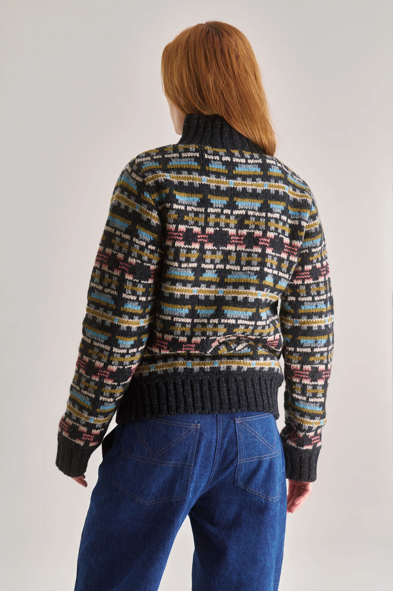 POOJA Fleece Lined Wool Jacket - Image 2
