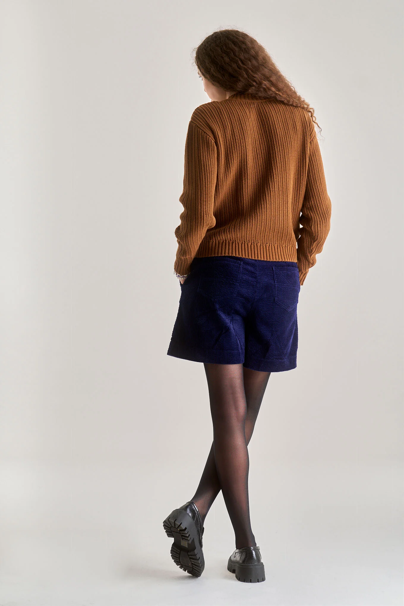 POSEY - GOTS Organic Cotton Jumper - Hazelnut - Image 4