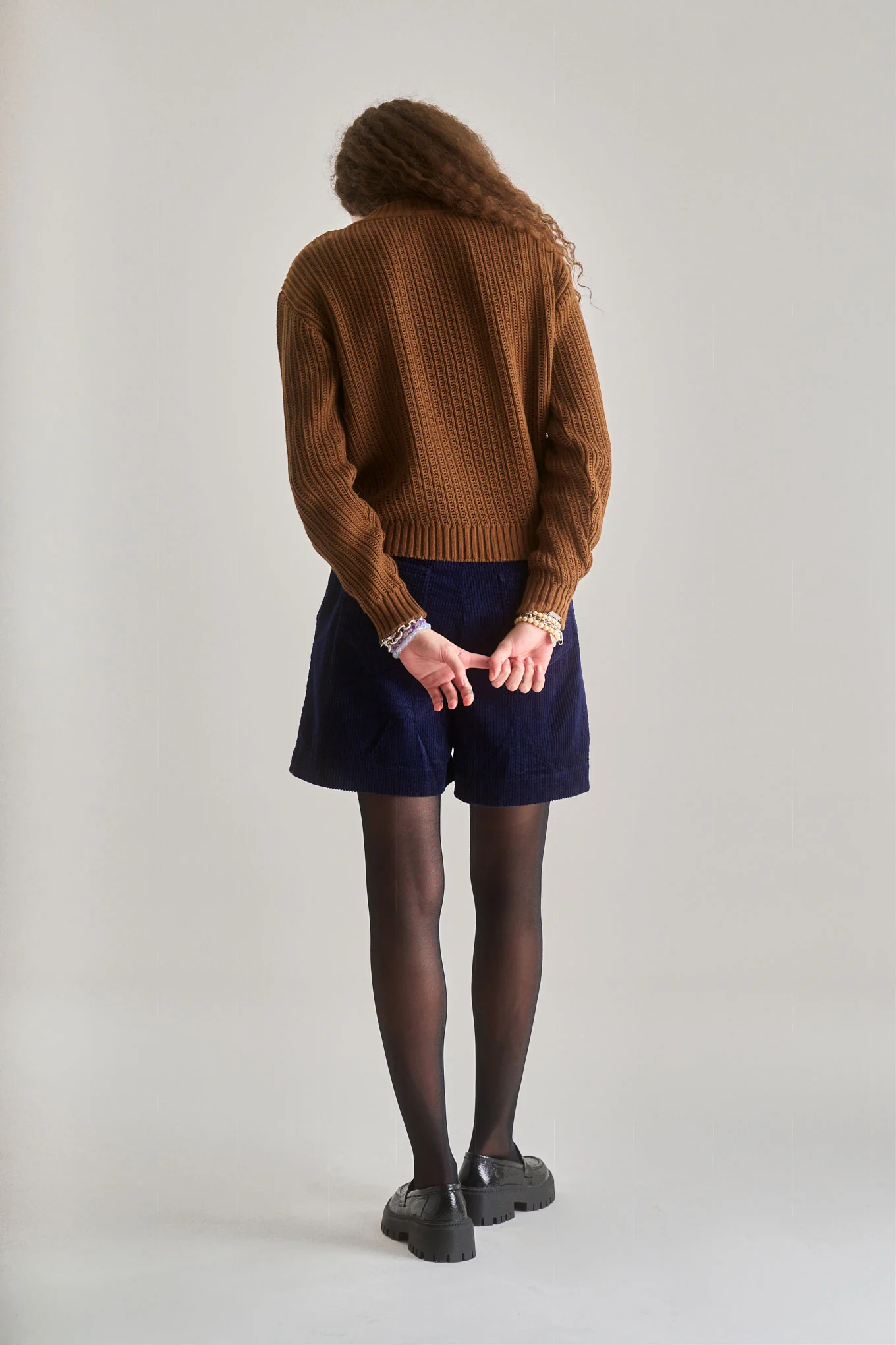 POSEY - GOTS Organic Cotton Jumper - Hazelnut - Image 5
