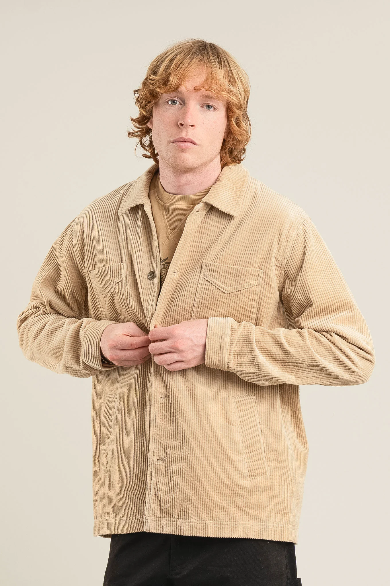 STANLEY Organic Cotton Cord Jacket - Croissant - Image 2
