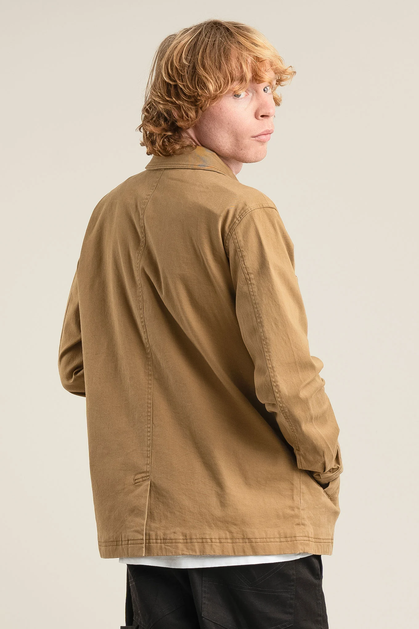 STANLEY Organic Cotton Tencel Jacket - Olive - Image 3