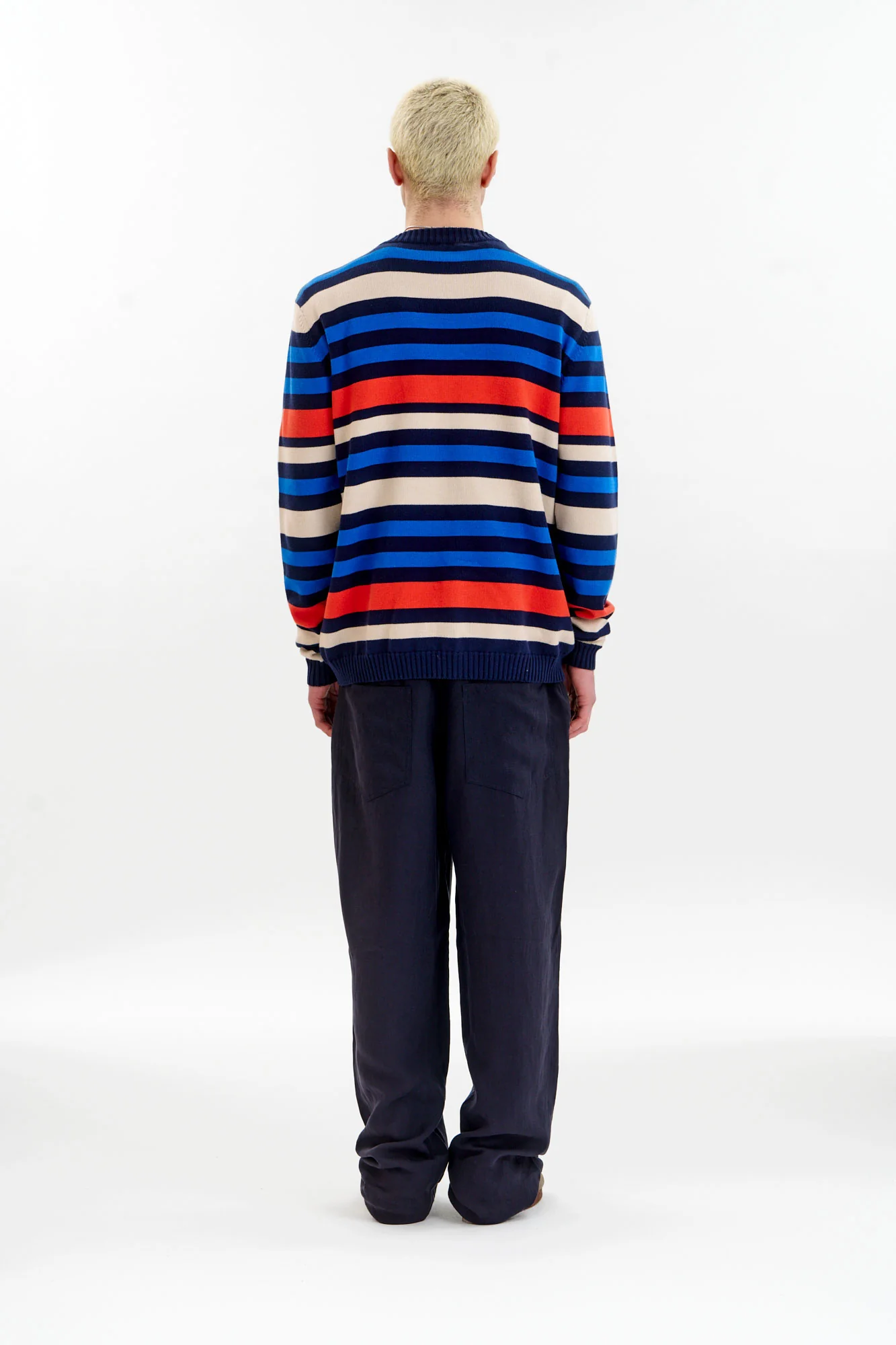 STRIPE - GOTS Organic Cotton Cardigan - Image 2