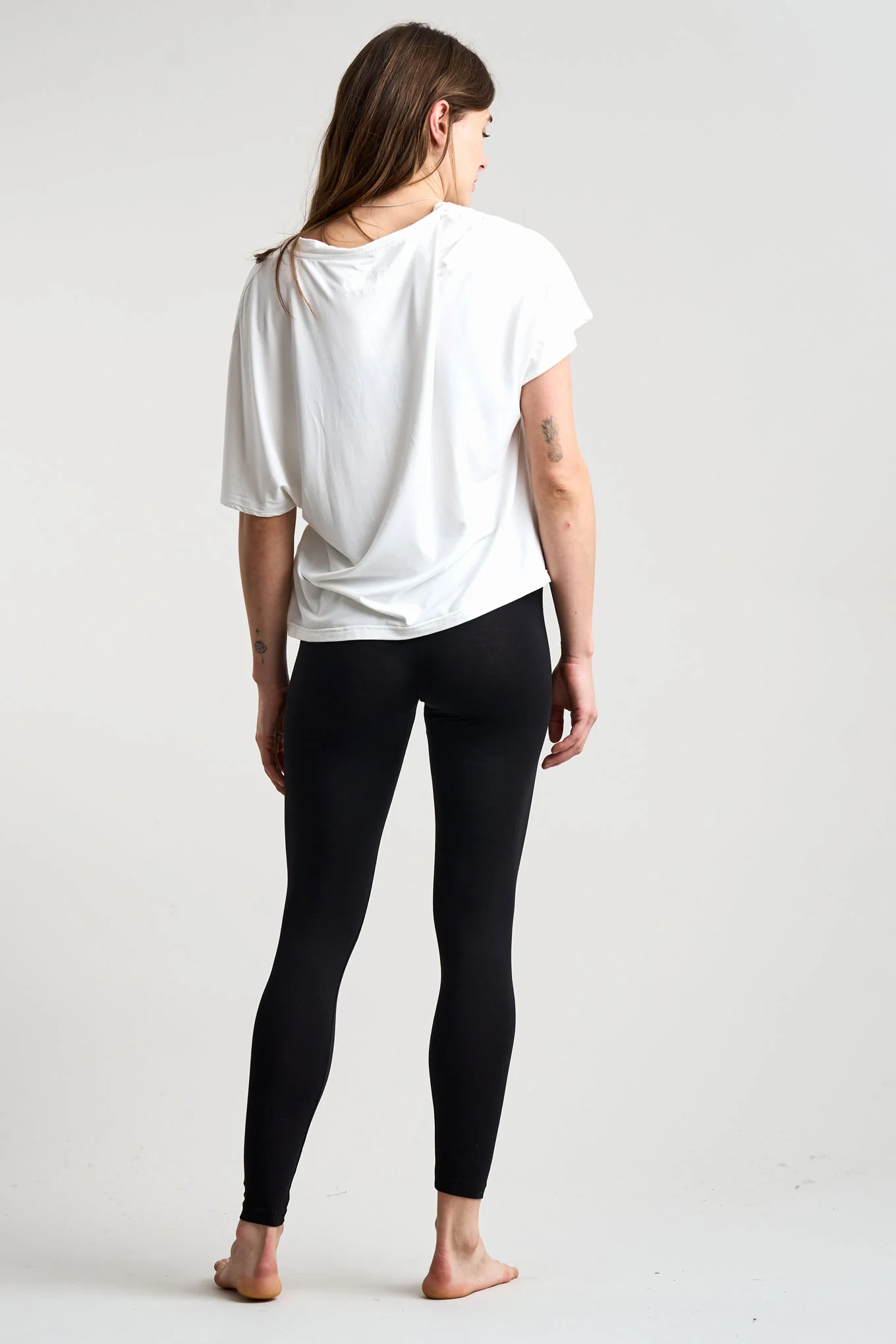 SYLVIE Legging - GOTS Organic Cotton Black - Image 2
