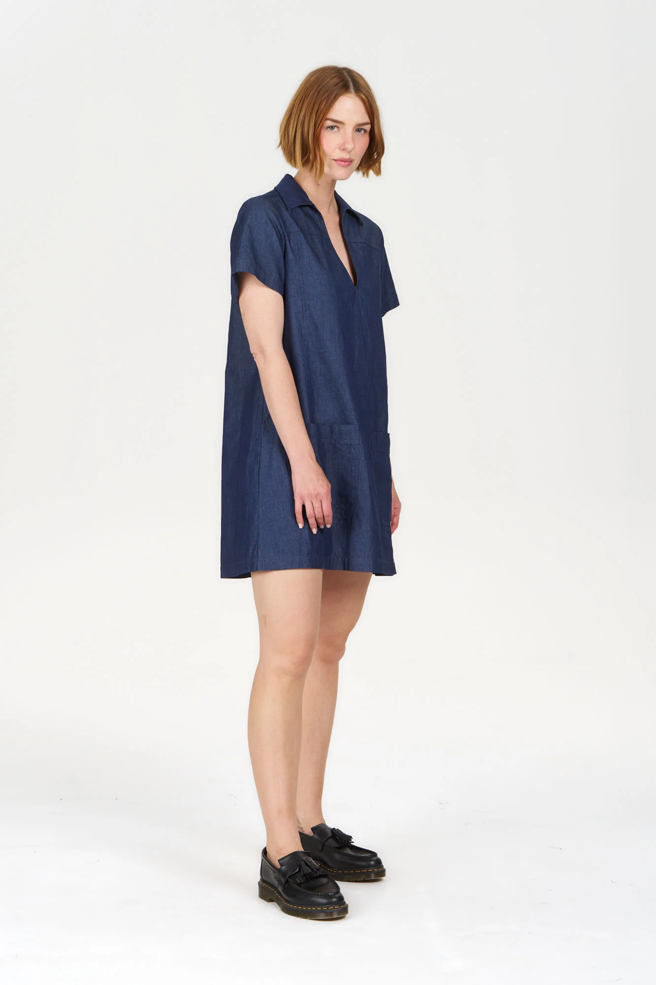 TALIA Organic Cotton dress - midwash - Image 2