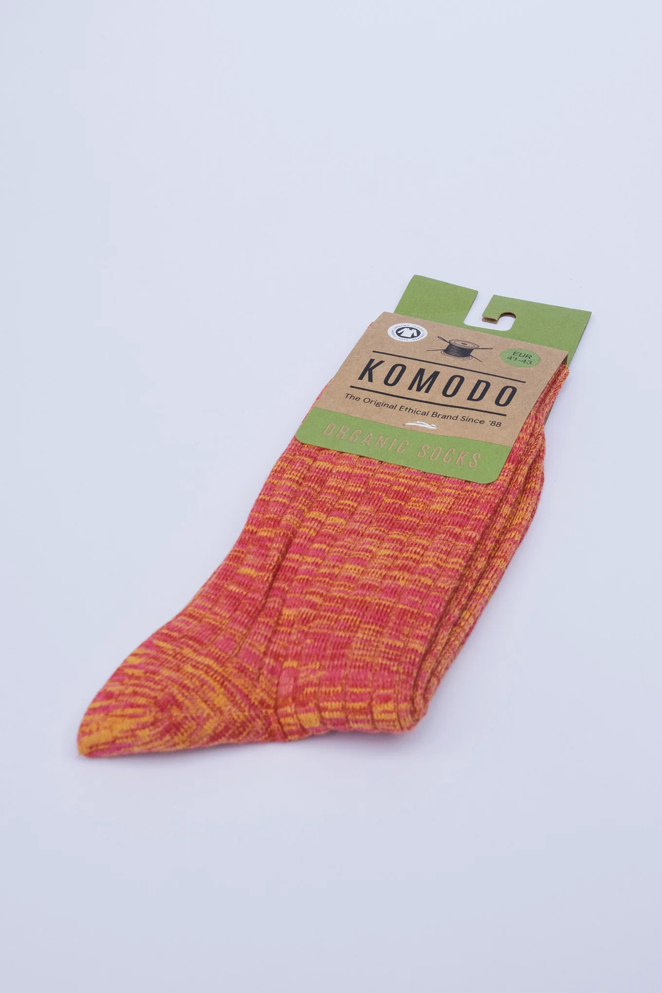 TRI MARL - GOTS Organic Cotton Socks Fire - Image 2