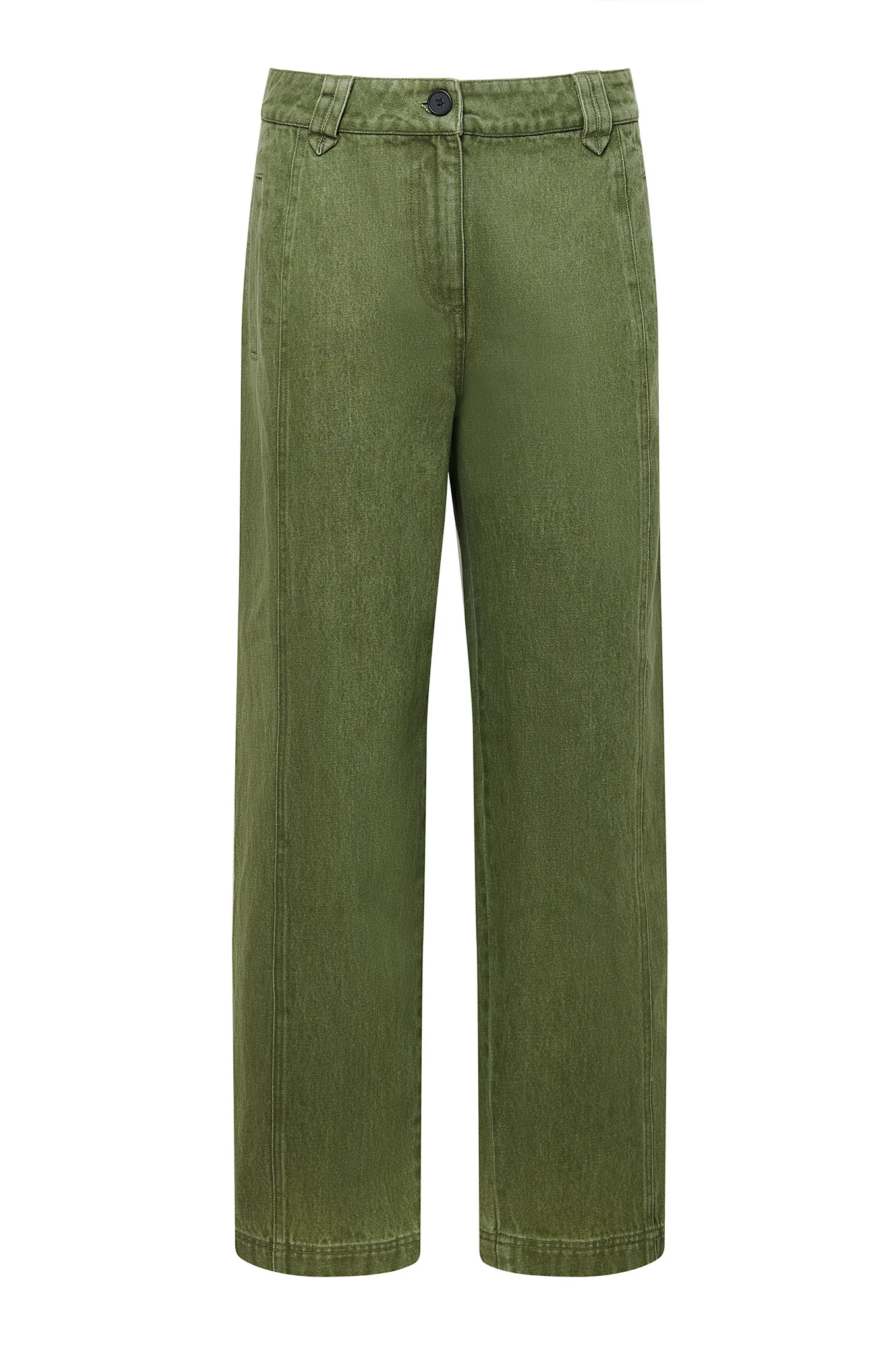 YAKA TROUSER - Green Wash - Image 2