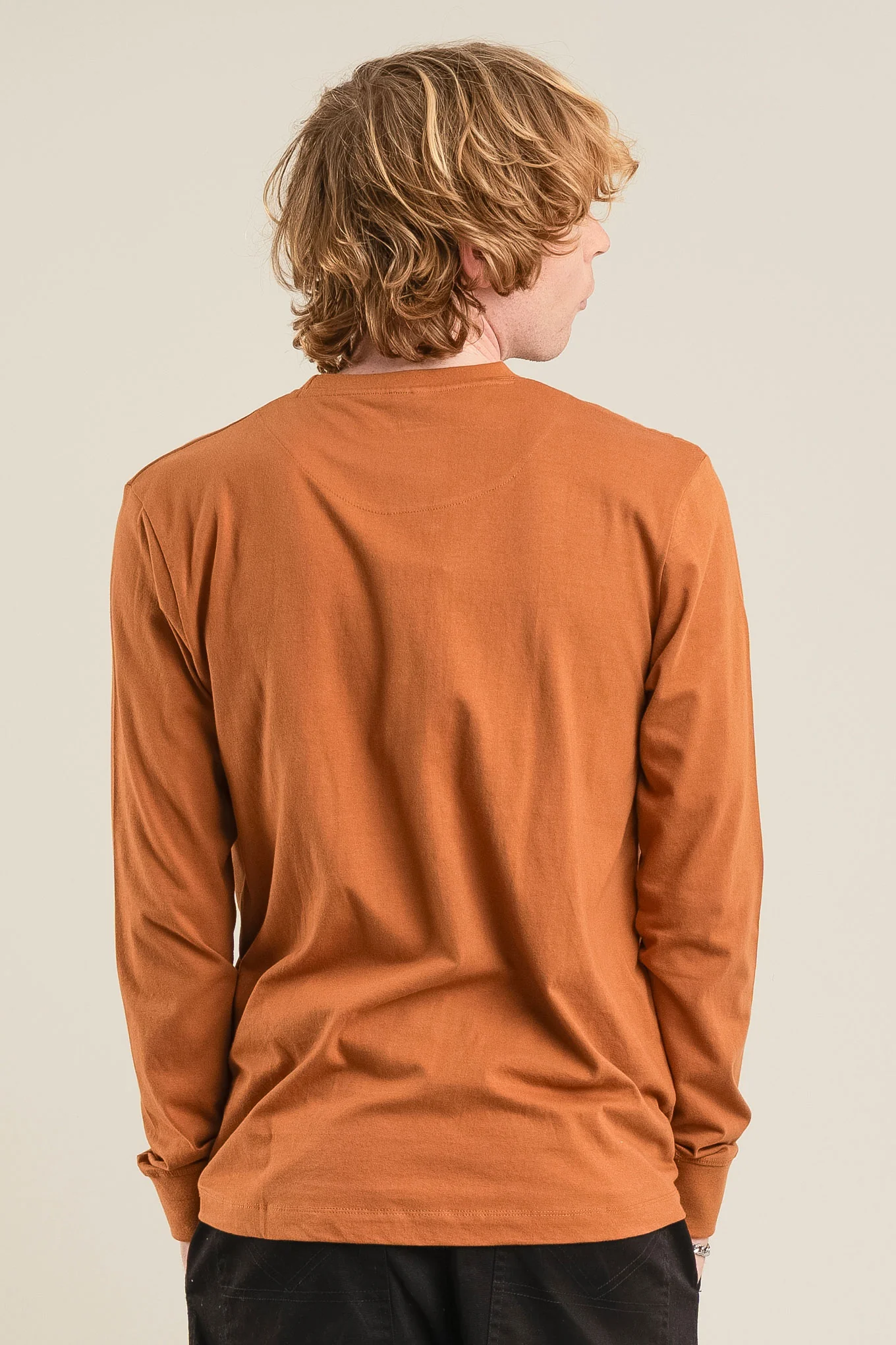 YETI Organic Cotton Tee - Brass - Image 2